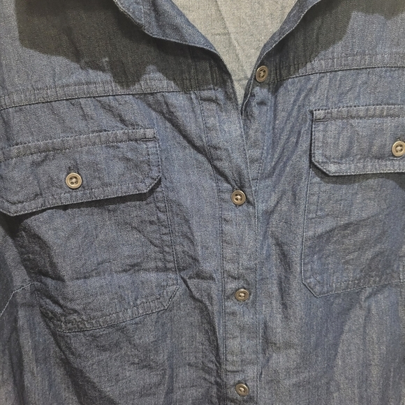 Old‎ Navy Women's Lightweight Shirt Dress Size Small - Picture 3 of 6